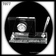 Wonderful K9 Crystal Clock T077